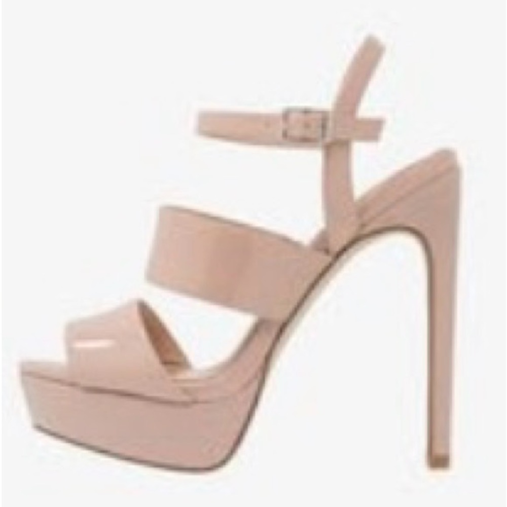 Elegant Nude High Heel Sandals